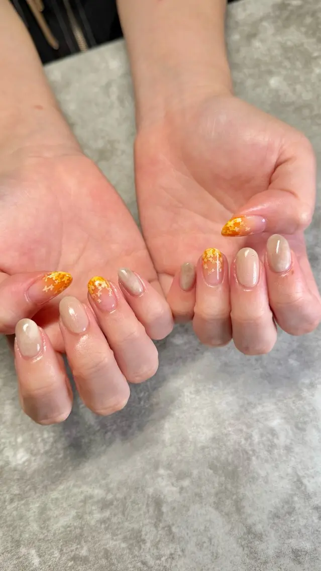 ネイル ハンドネイル ハンドケア shino🌟 痛ネイルのネイルデザイン