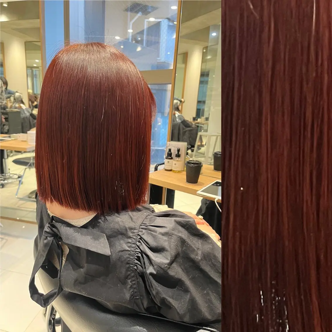 ミディアム カラー ヘアアレンジ 成人式 ベージュカラー ブリーチ ブラウンカラー ケアブリーチ stylist ◎RUKI.のヘアスタイル
