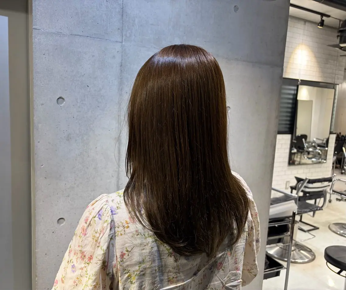 one color＋3stepトリートメント♠️の写真
