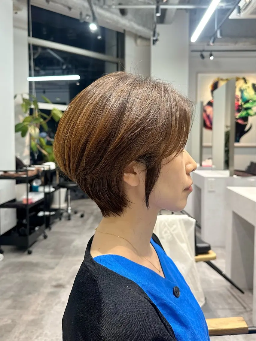 ショート 似合わせカット ショートヘア カット ショートカット🧸 ごとうさなのヘアスタイル