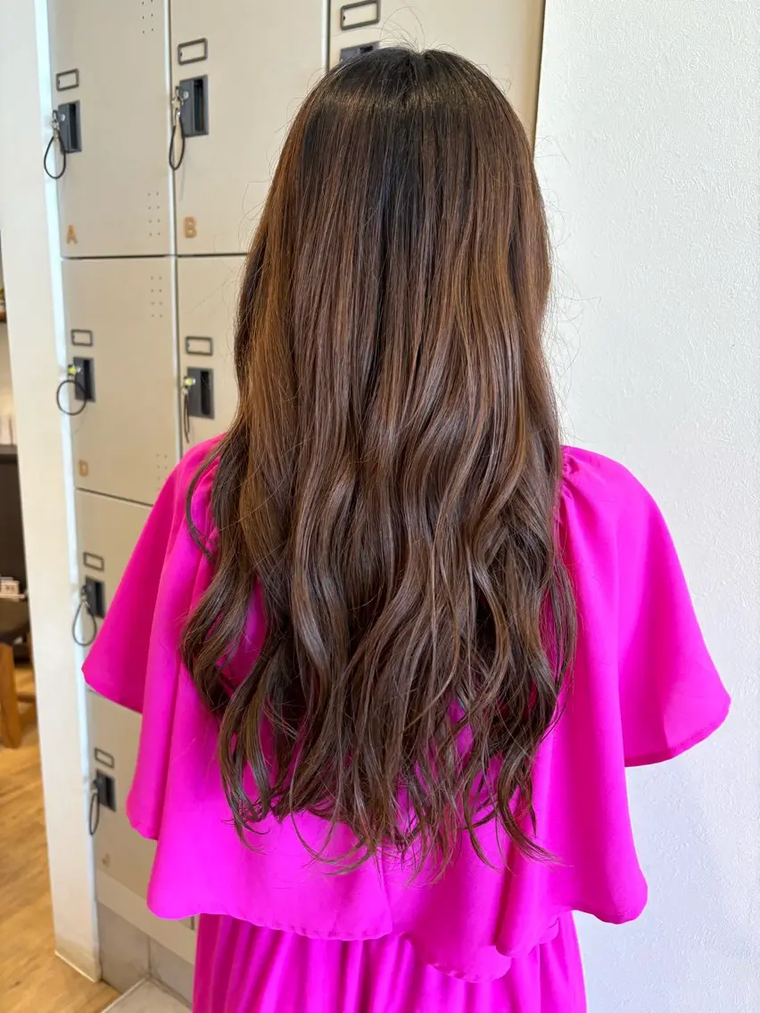 ロング ヘアアレンジ 近藤 風華のヘアスタイル