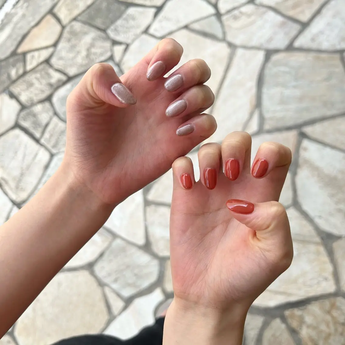 ネイル ワンカラーネイル のぐち ひなのネイルデザイン