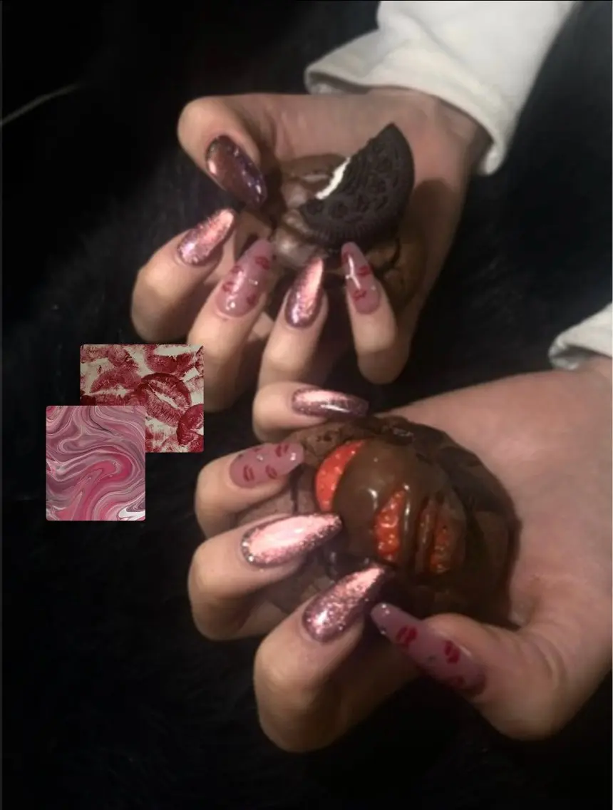 ネイル マグネットネイル ハンドネイル Ada 立川 Rinのネイルデザイン