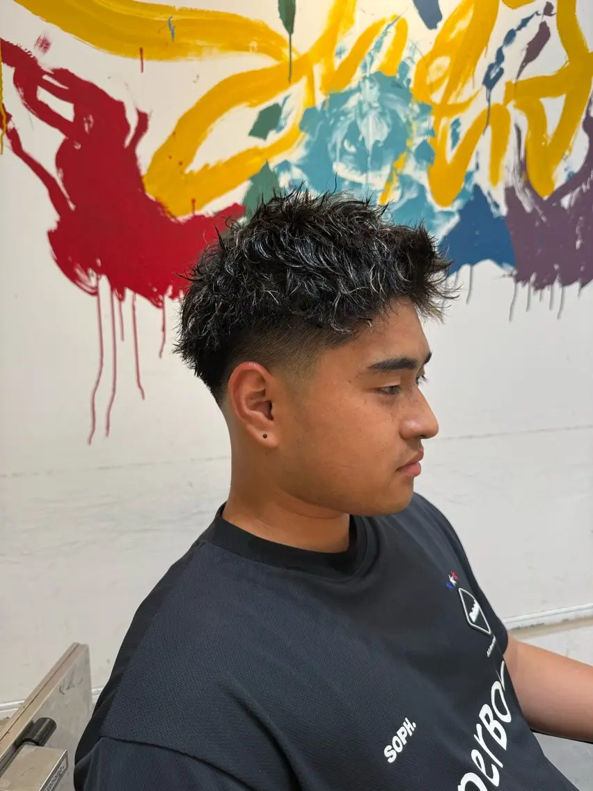 パーマ メンズ メンズパーマ メンズツイストパーマ ツイストパーマ 菊地 隆斗のヘアスタイル