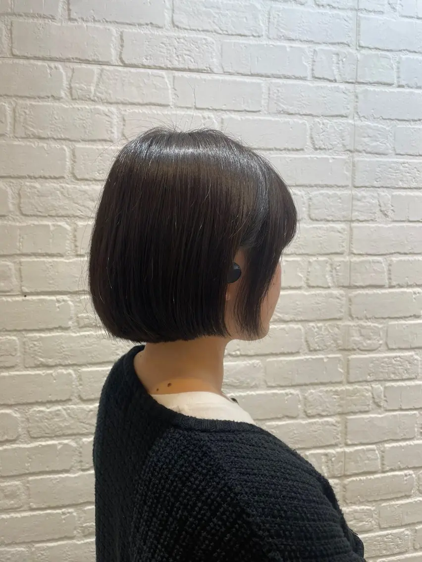 ミディアム ボブ カラーお任せ下さい ✨️おかだまなみのヘアスタイル