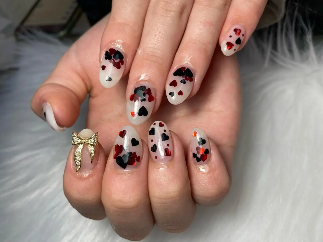 ネイル ハンドネイル Mana‪ ‪·͜· ❤︎‬のネイルデザイン
