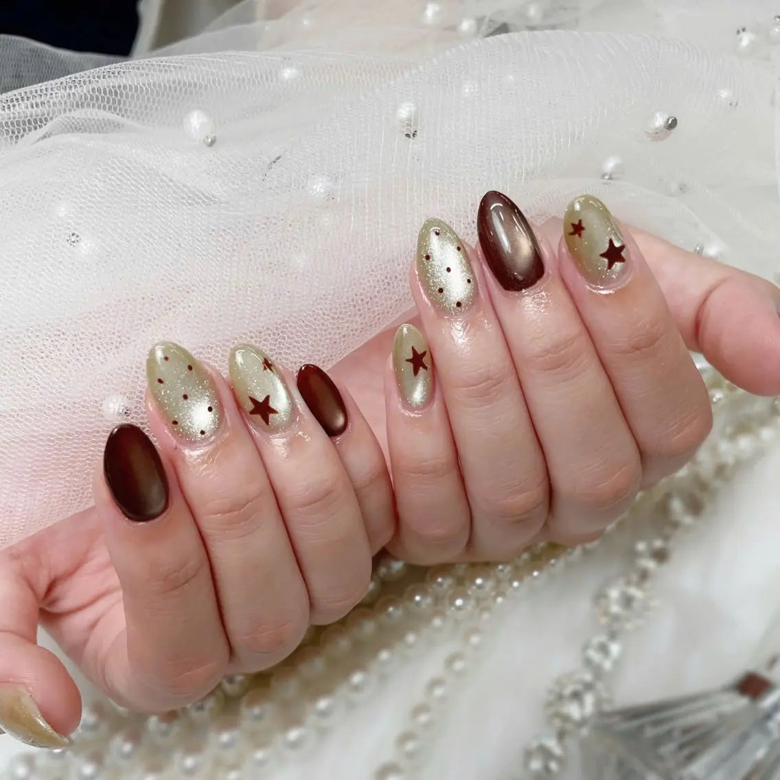 ネイル 韓国ネイル 持ち込み ハンドネイル Nova Nail Nippon 店のネイルデザイン