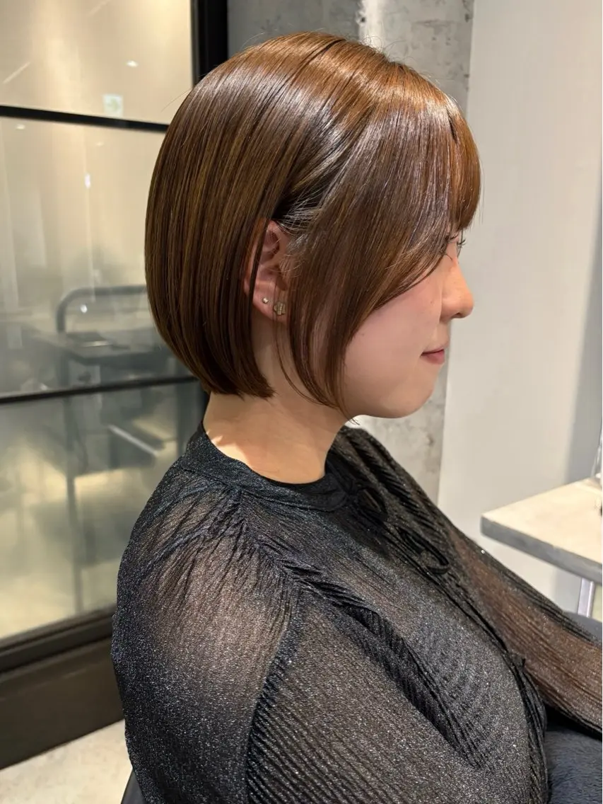 ショート ショートボブ ボブ ショートヘア Juna✂️ レイヤー / ボブのヘアスタイル
