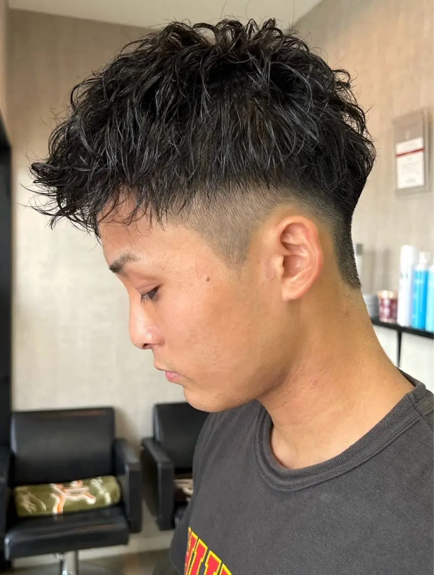 メンズ 透明感カラー🫧 Kanaのヘアスタイル