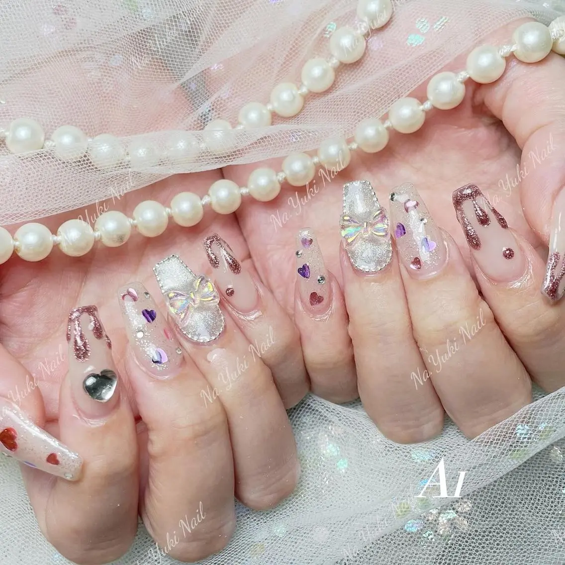 ネイル ハンドネイル ハンドケア 🎀 moo~ 🎀のネイルデザイン