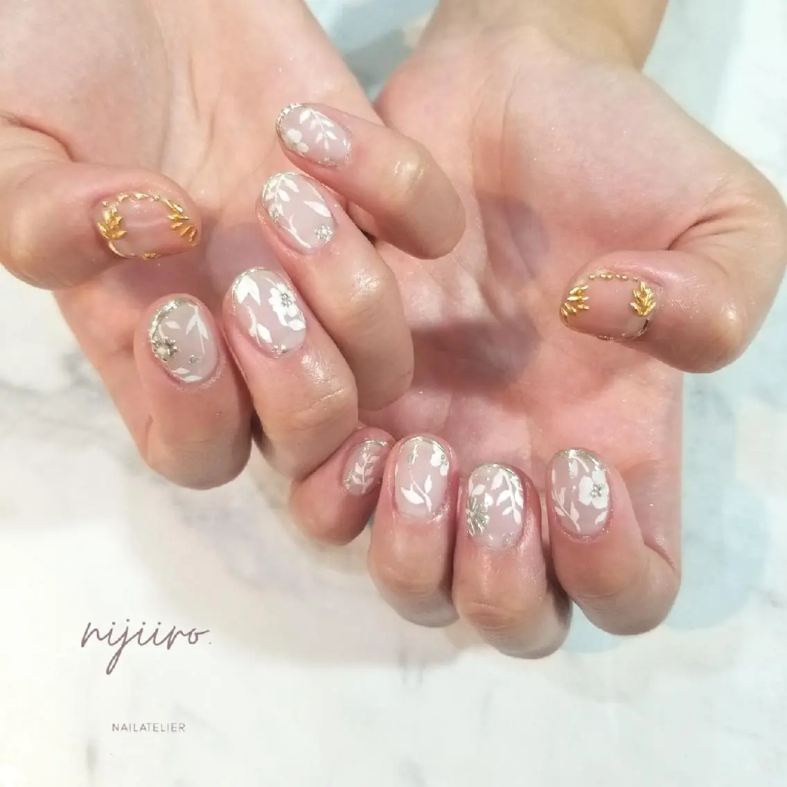 ネイル ハンドネイル nijiiro🌈 サトウのネイルデザイン