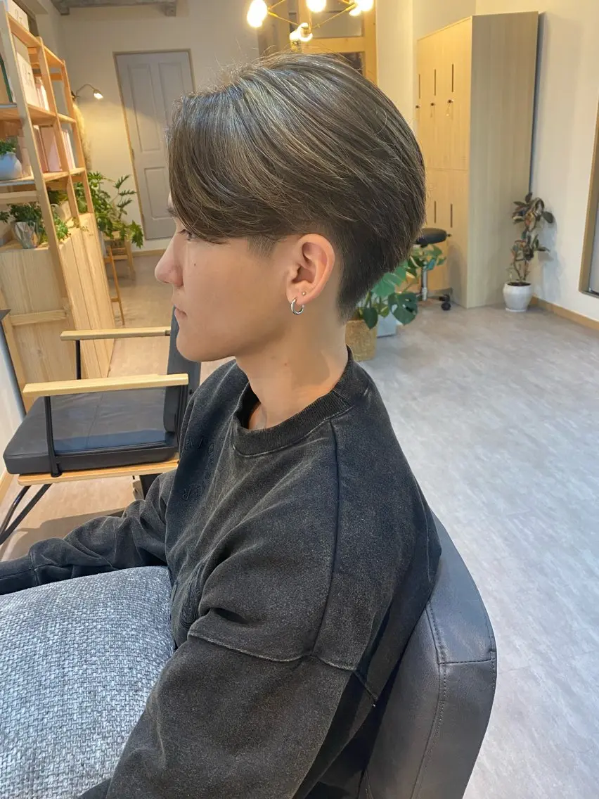 メンズカット＋ヘッドスパ＋眉カットの写真
