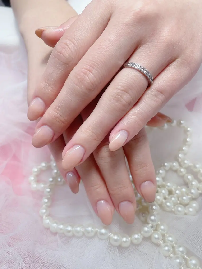 🌈カラーグラデーション💅オフ無しの写真
