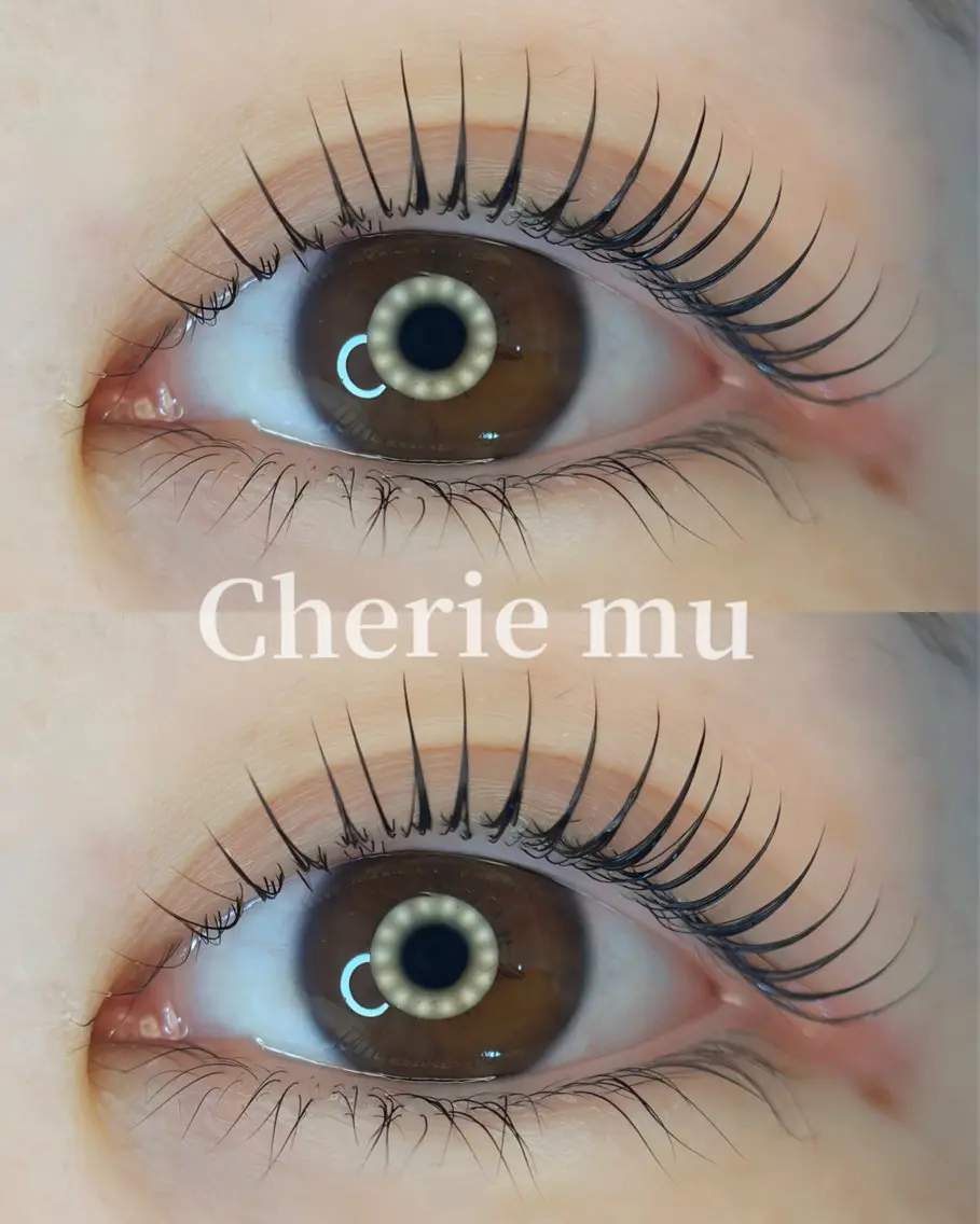マツエク・マツパ マツパ Cherie mu SAYAKAのマツエク・マツパデザイン