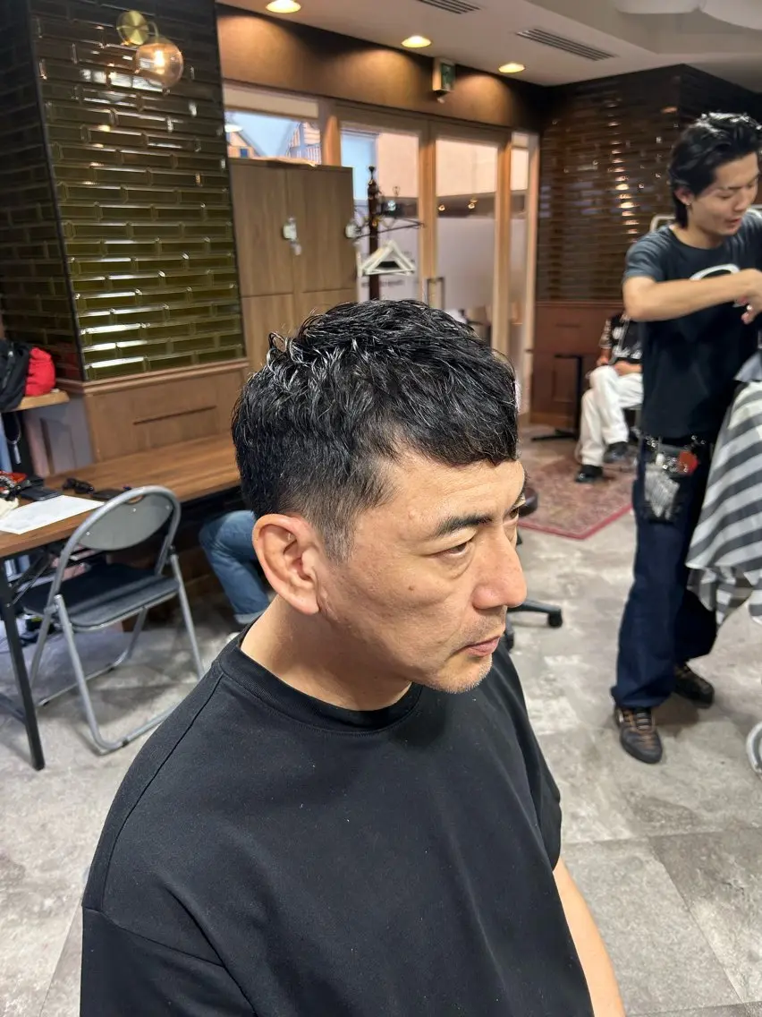 ショート メンズ 衛藤 星芭／カット無料天神のヘアスタイル