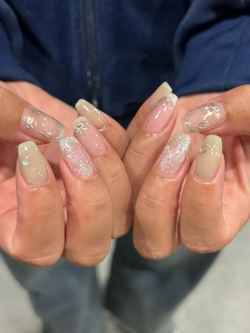 ネイル キラキラネイル ogura maoのネイルデザイン