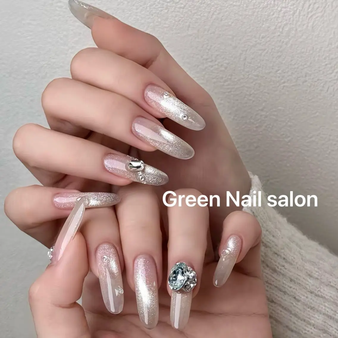 ネイル 持ち込み ワンホンネイル GreenNail salonパラジェルのネイルデザイン