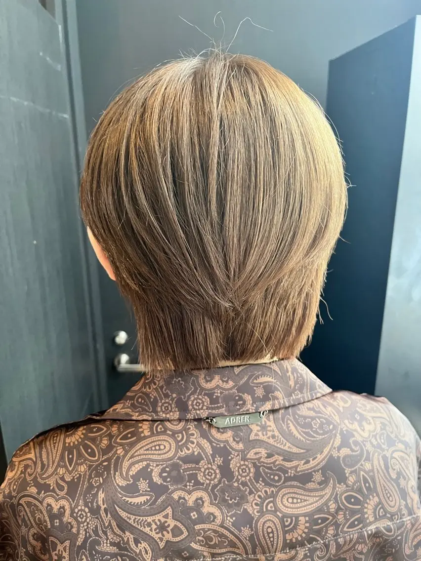 カラー メンズ カット ヘアセット メンズ特化モテヘア 🌙Nanakaのヘアスタイル