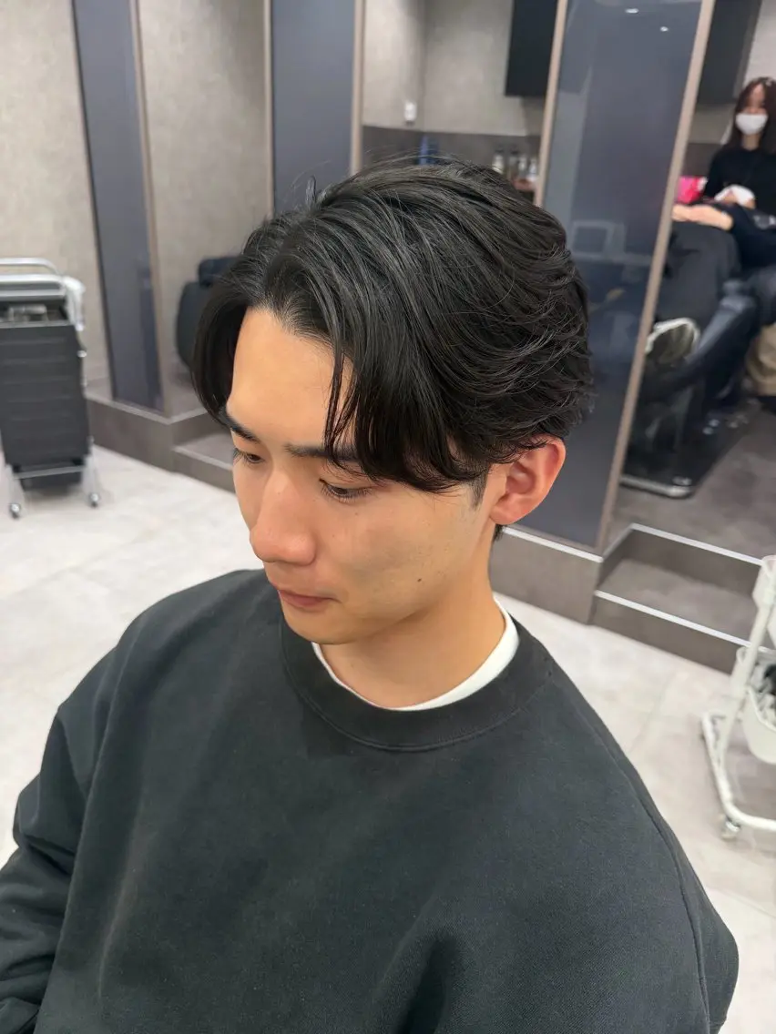 【ミニモ新規限定】カット+パーマ+炭酸クレンジングの写真