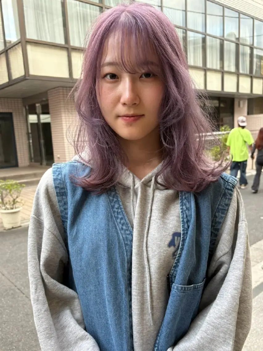 ブリーチ矯正美髪矯正 ✨オオエタクミのヘアスタイル