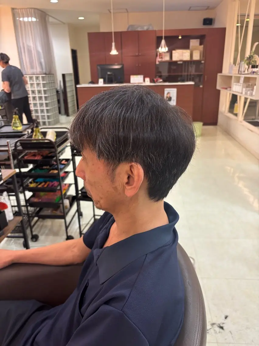 ショート ショートヘア 平 秀斗のヘアスタイル