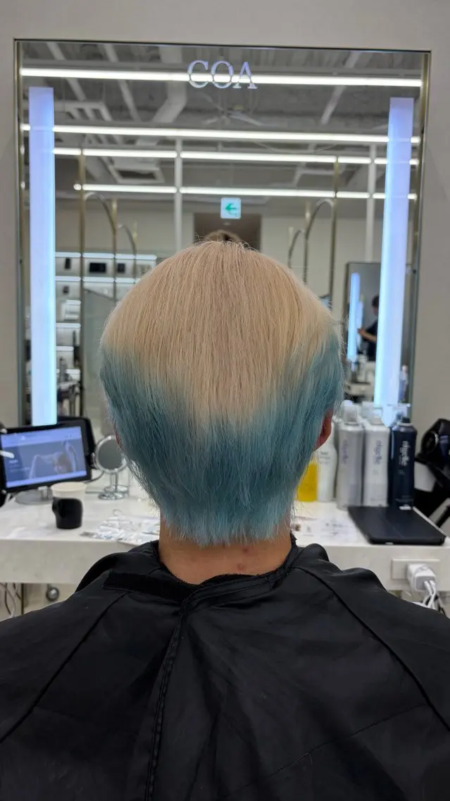 カラー ミディアムモデル COA 佐藤壮真🪶のヘアスタイル