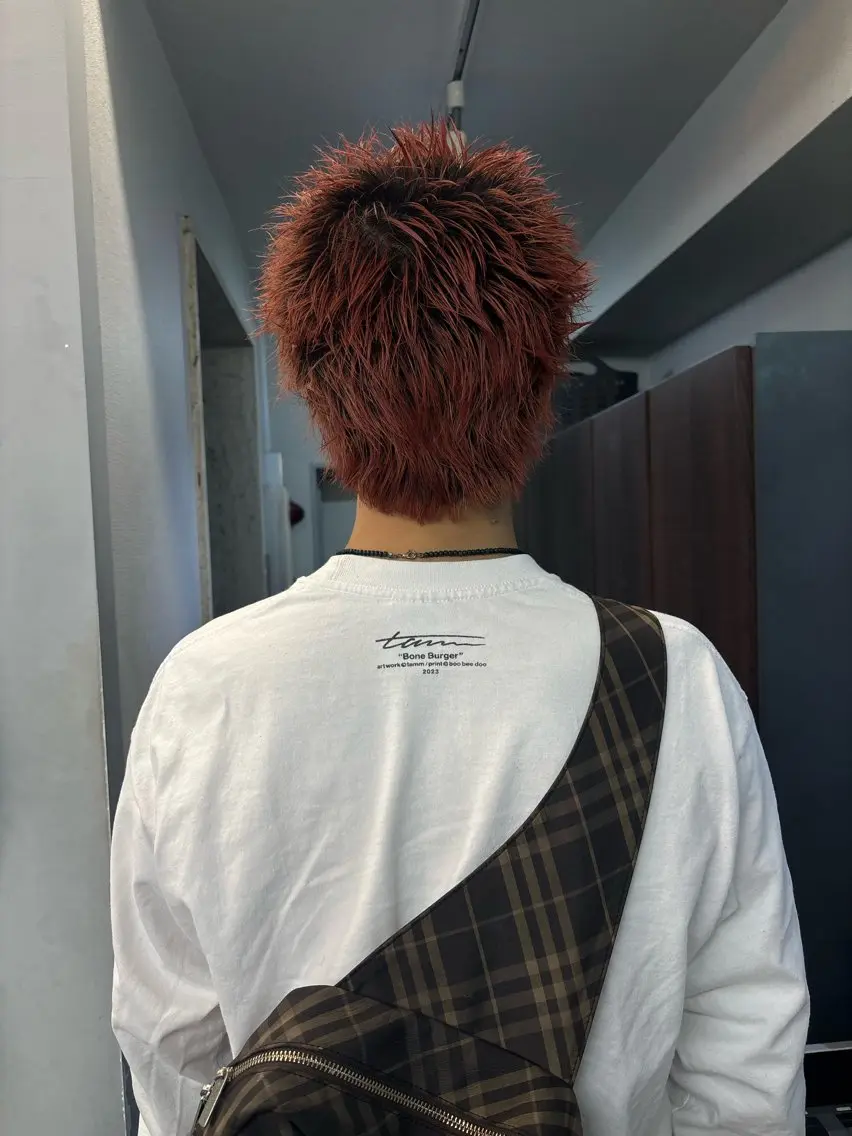 ショート カラー ヘアアレンジ メンズ 💟似合わせカットカ ラーMizuki🐕のヘアスタイル