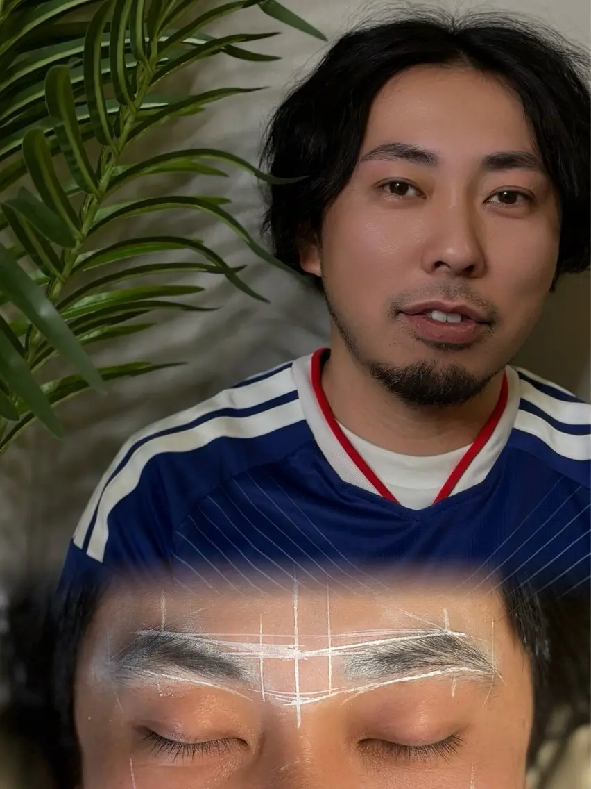 メンズ アイブロウ ワックス脱毛 その他(アイブロウ) 山本 克輝の眉毛・アイブロウイメージ
