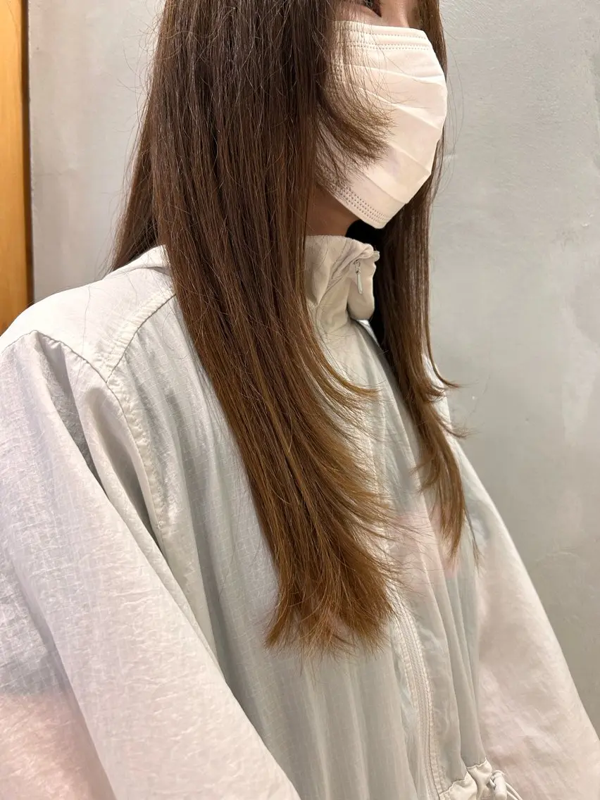 ロング 玉田 千智のヘアスタイル