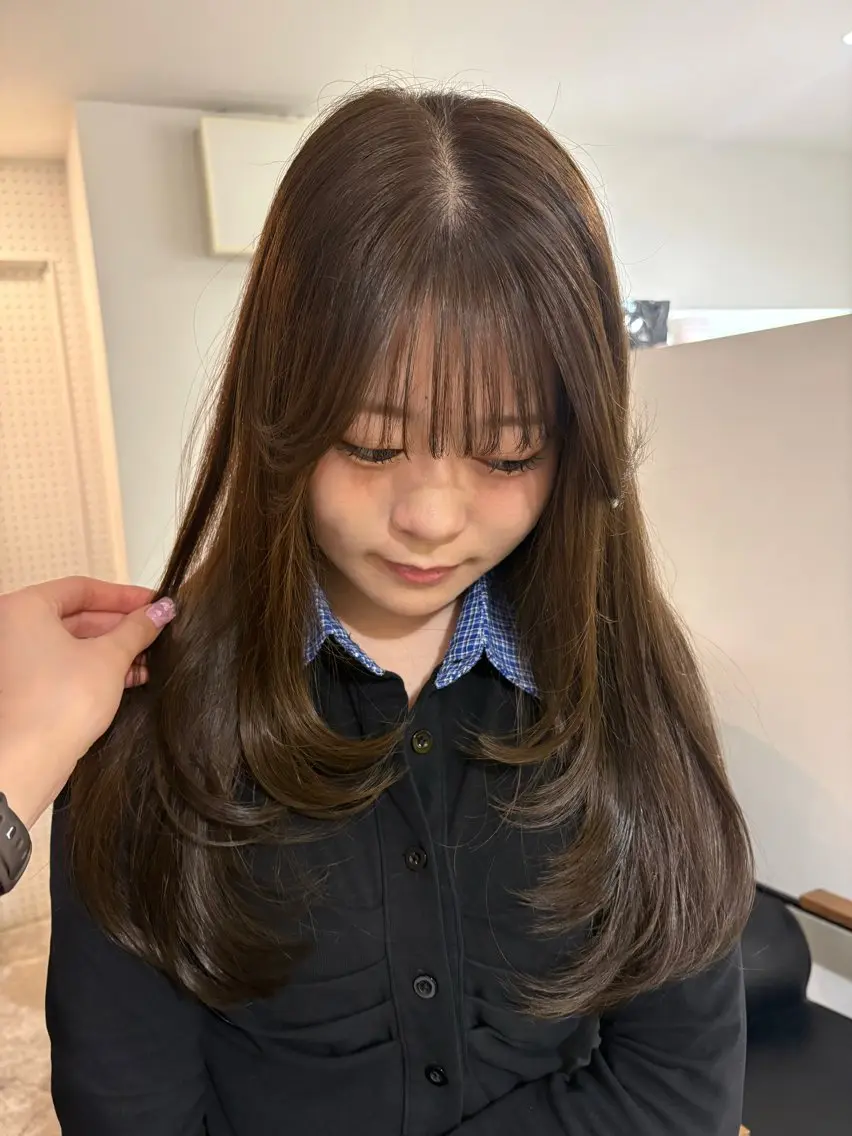 🎀髪質改善カラー＋カット＋3stepトリートメントの写真