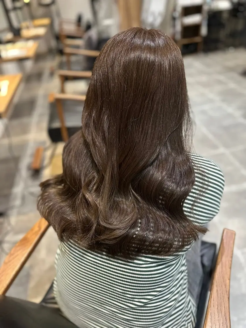 🌸 【大人世代大人気】★カット+髪質改善白髪染めカラー[泉大津/髪質改善]🌸の写真