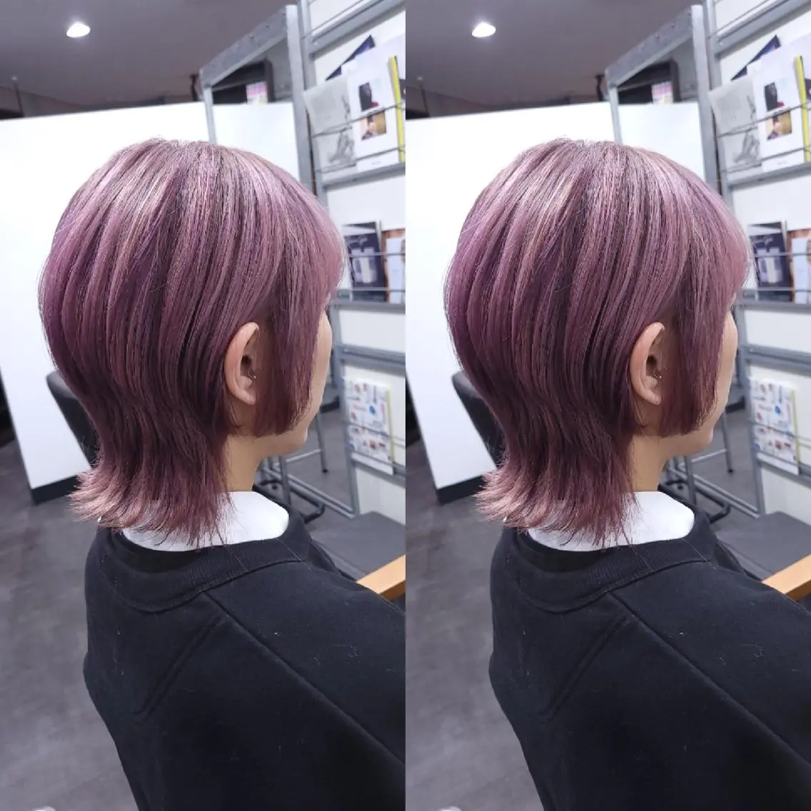 ショート ヘアカラー トリートメント 平田 広大のヘアスタイル