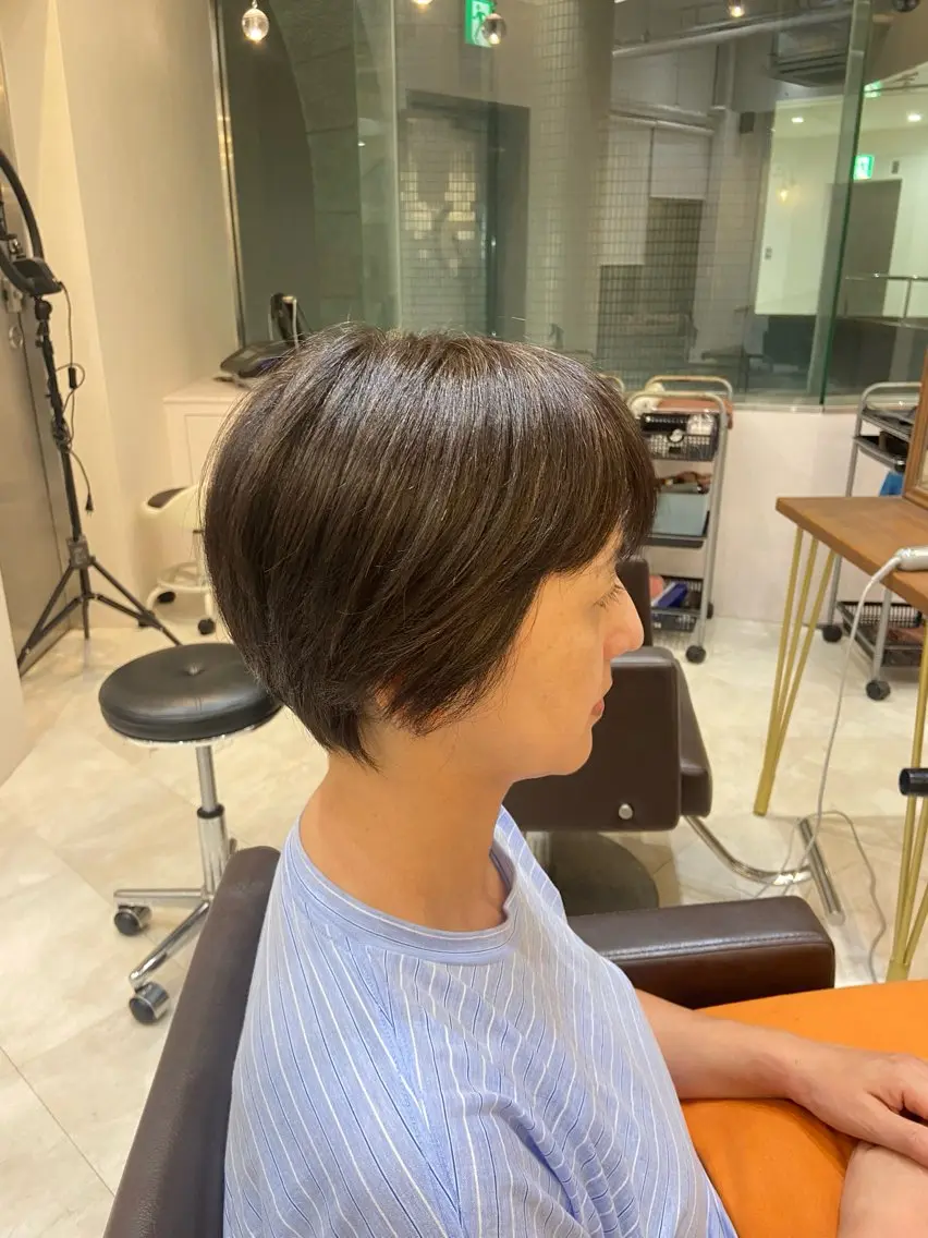 ショート ショートヘア REM青葉台 きたじまのヘアスタイル