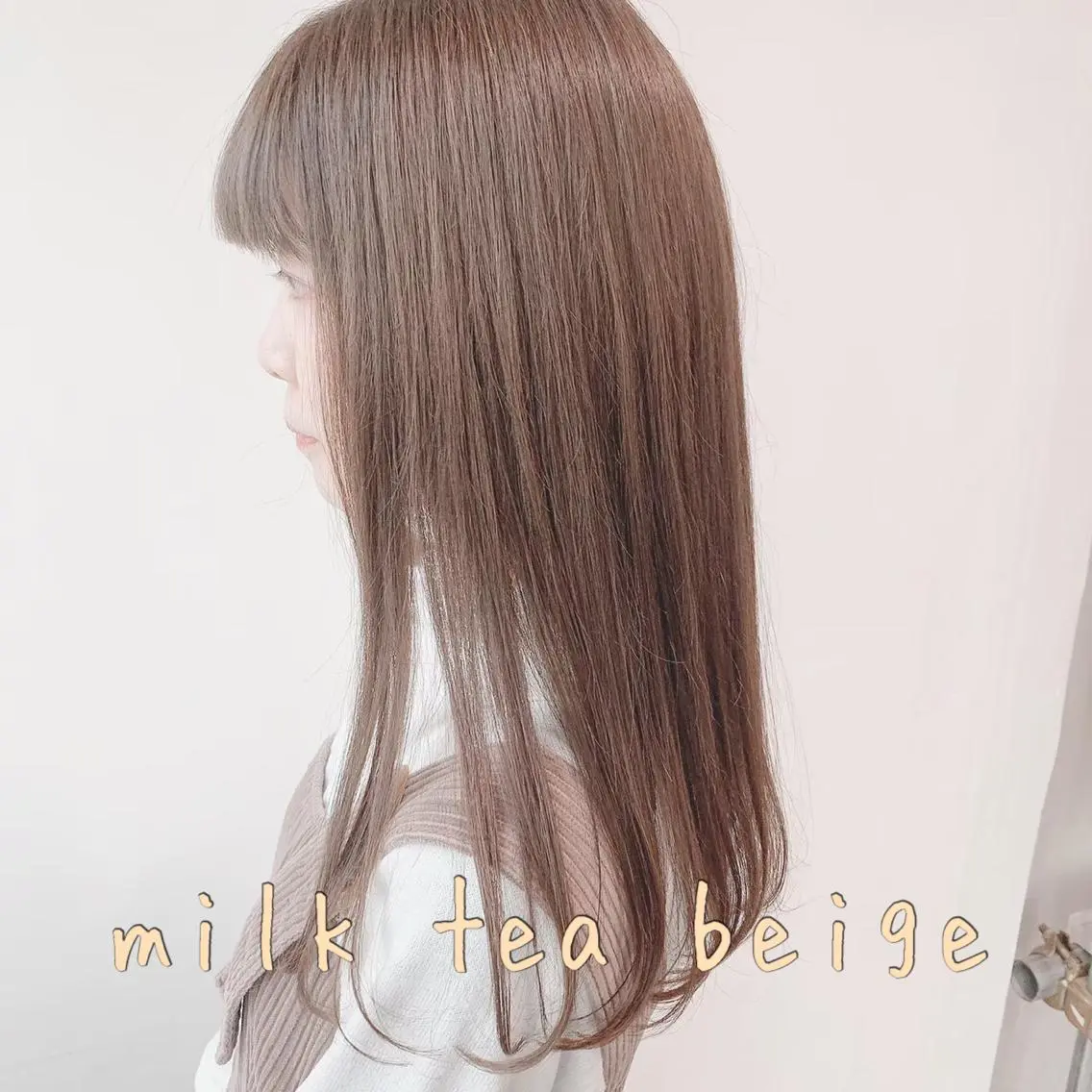 ミディアム カラー パーマ ヘアアレンジ 🩶透髪×モテ髪🩶 FRUITS🏹🩶のヘアスタイル