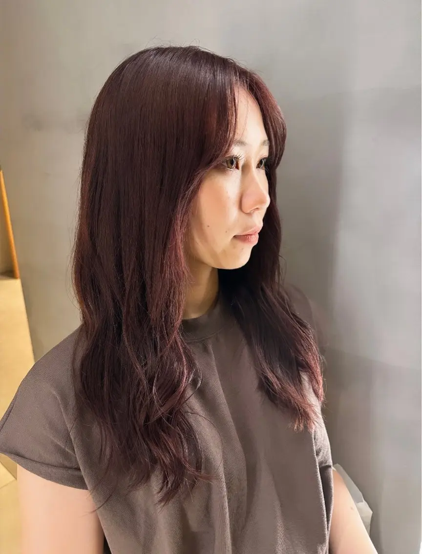 ロング メンズパーマ特化/ シャドウ/波巻/陸翔のヘアスタイル