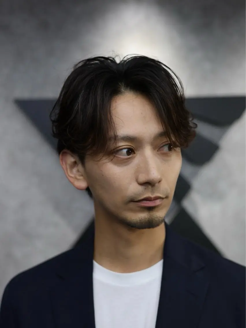 パーマ メンズ カット パーマ 🔥メンズ職人🔥 ✂️加瀬澤駿✂️のヘアスタイル