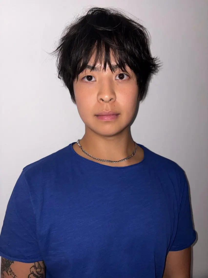 ショート メンズ ショートレイヤー レイヤーカット ショートヘア 神田橋 翔太郎のヘアスタイル