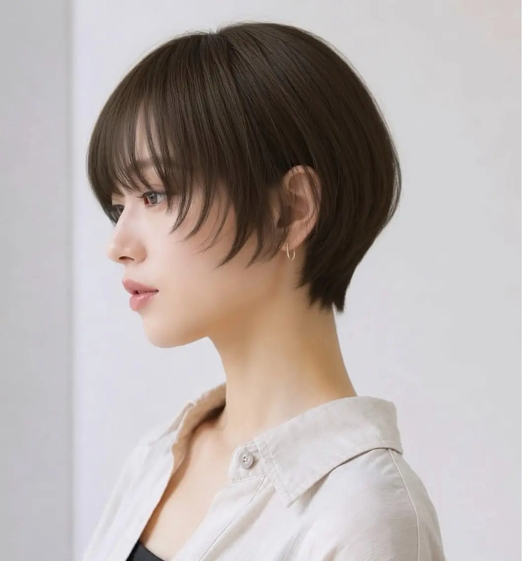 ショート 稲毛田 楓のヘアスタイル