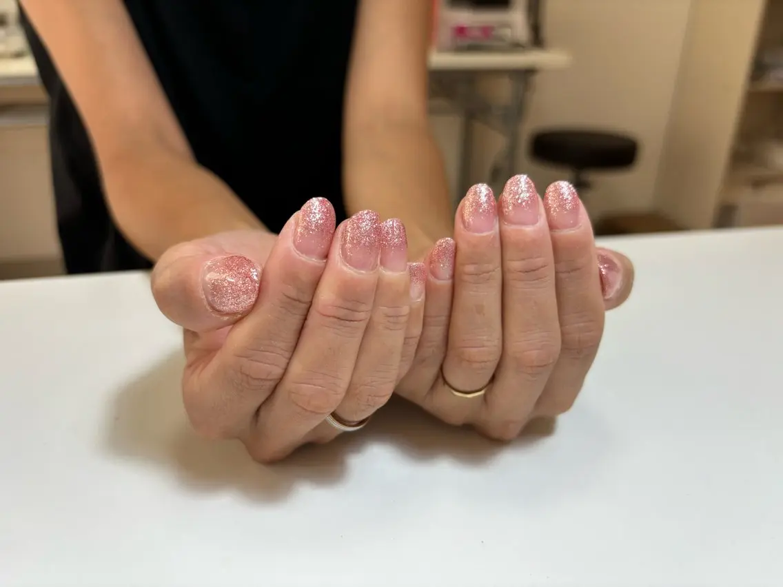 【🍀Jr.ネイリスト】🎱オフありグラデーション💫💫の写真