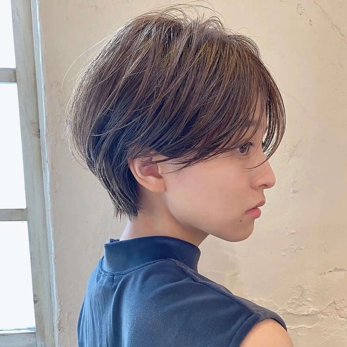 ショート ハイトーン♡ のぐちまおのヘアスタイル