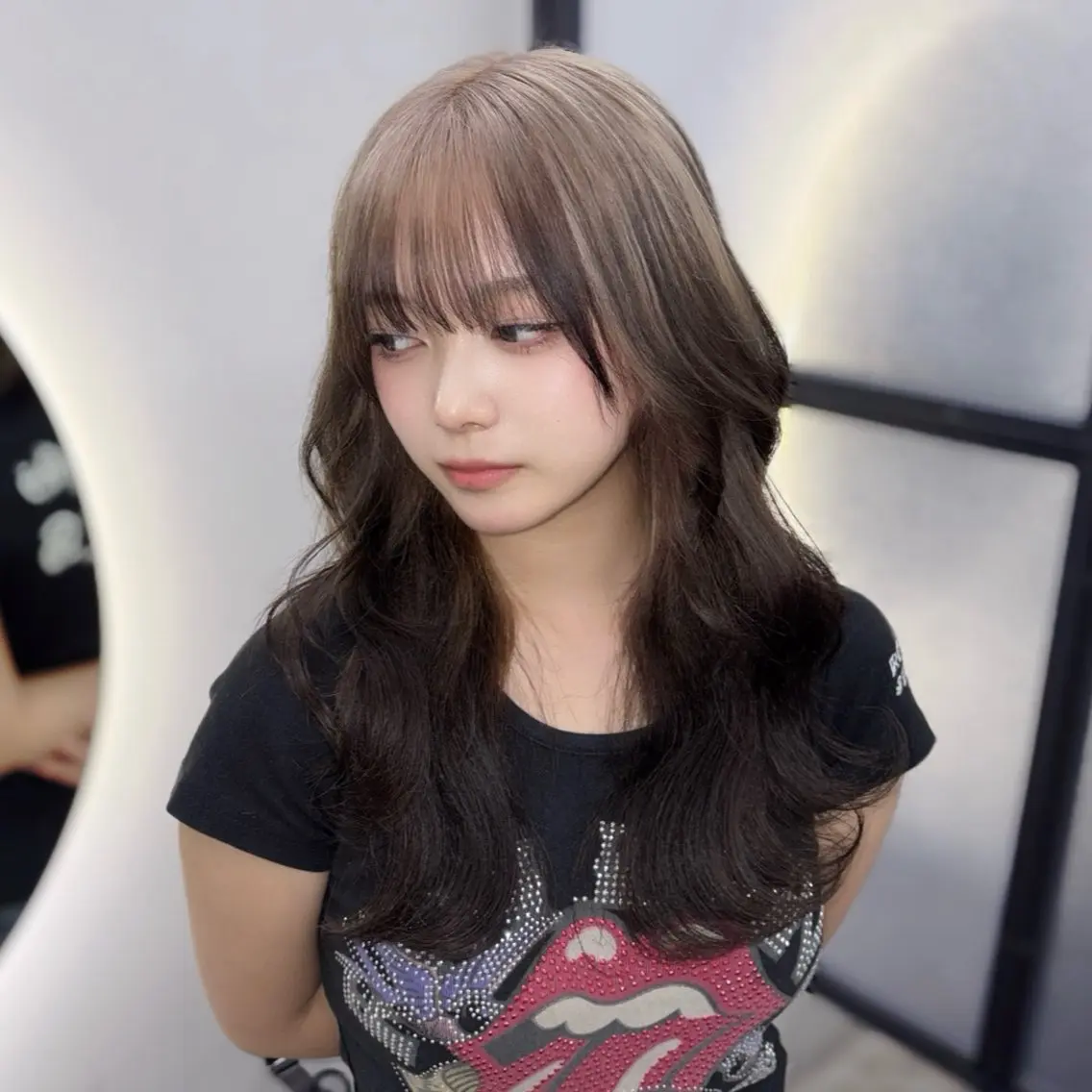 ロング カラー ヘアカラー Ren. 🦋デザインカラーのヘアスタイル