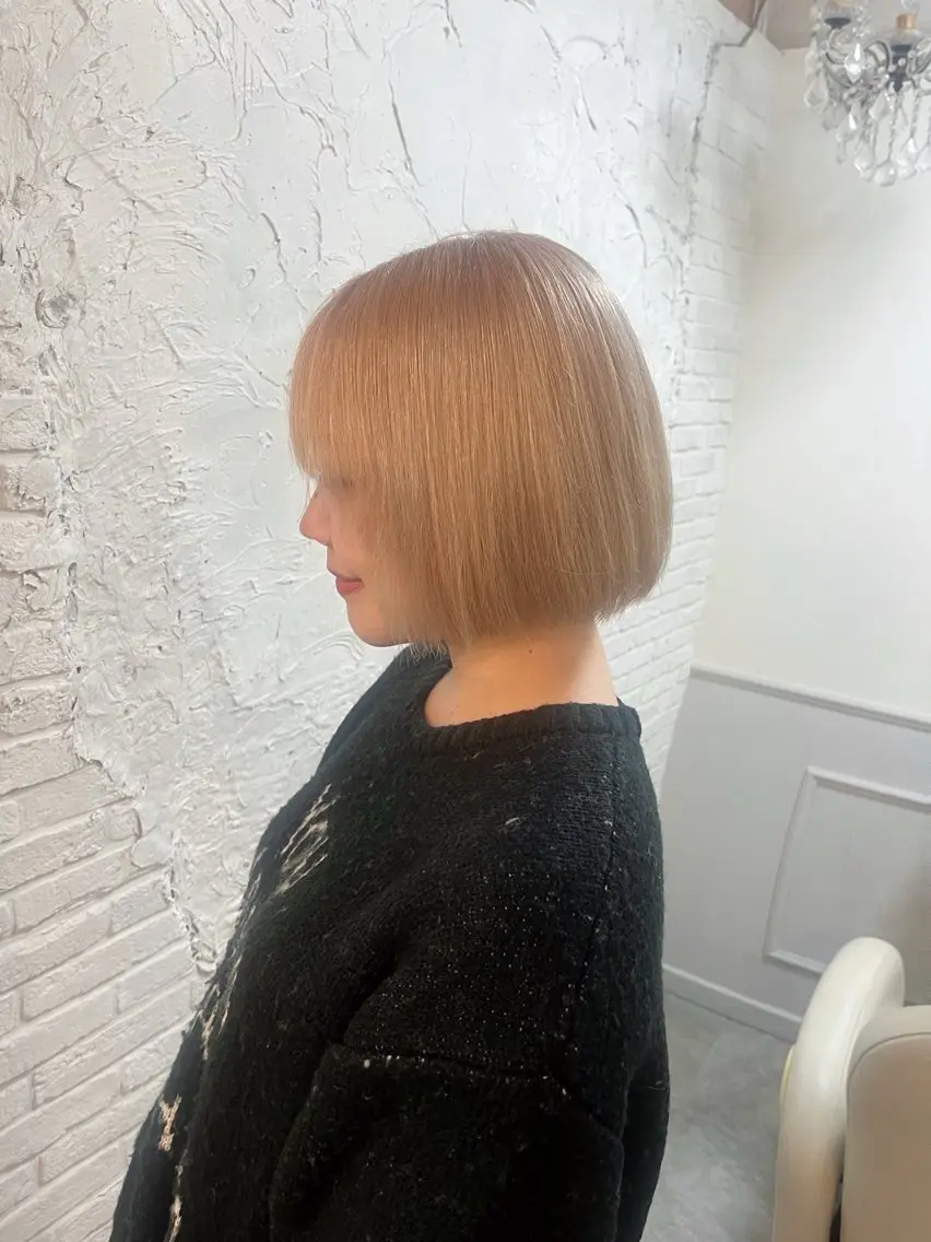 カラー ヘアカラー デザインカラー🍬✨ 透明感カラー✨ナナのヘアスタイル