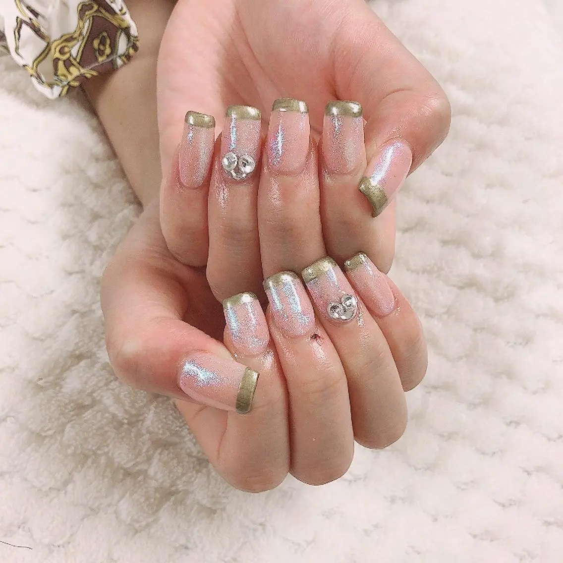 ネイル ストーンネイル ono megumiのネイルデザイン