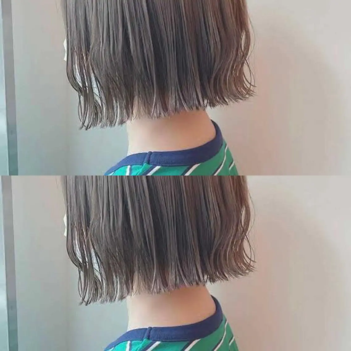 ショート カラー ブリーチ ボブ 縮毛矯正 縮毛矯正×艶髪カラー 髪質改善/三ツ木のヘアスタイル