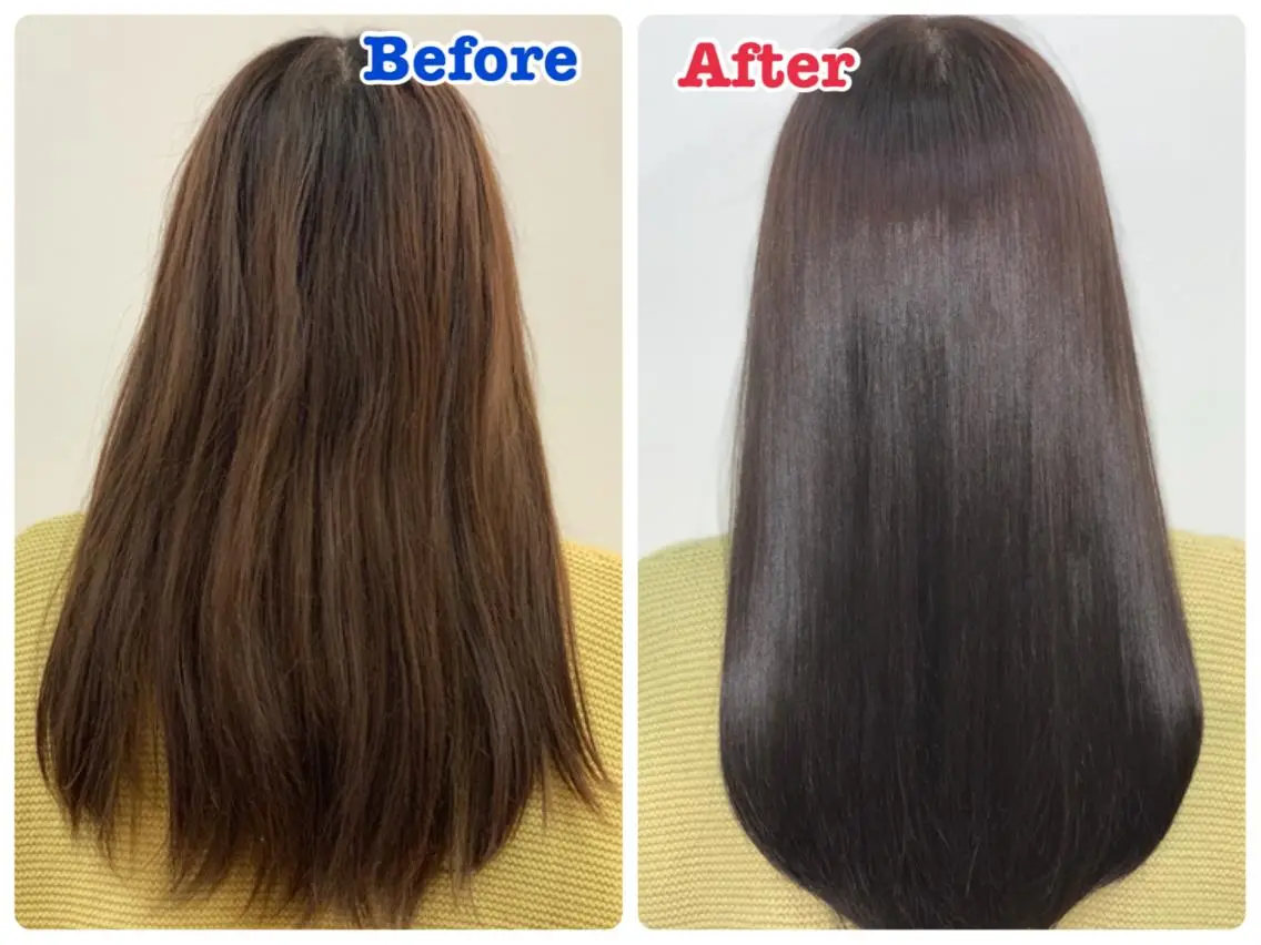 IORI #韓国ヘア#髪質改善のヘアスタイル