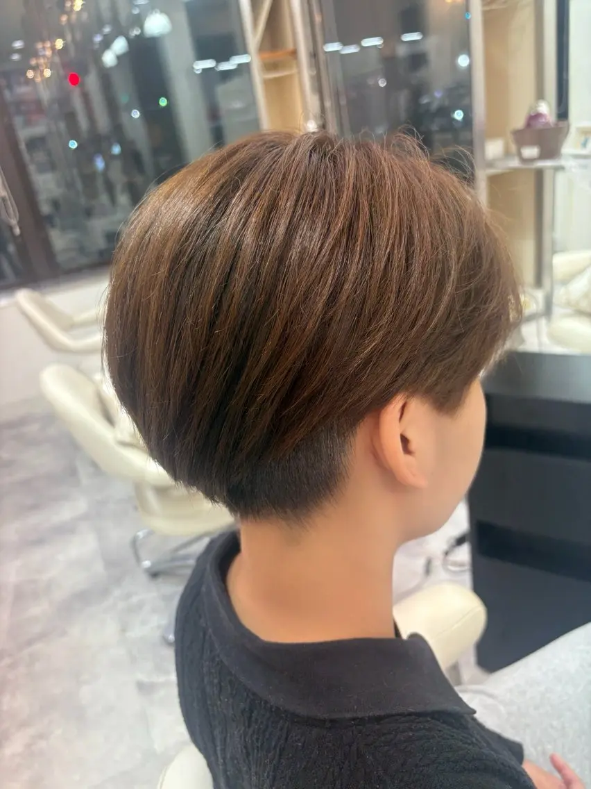 ショート ショートヘア カット 尾崎 美晴のヘアスタイル