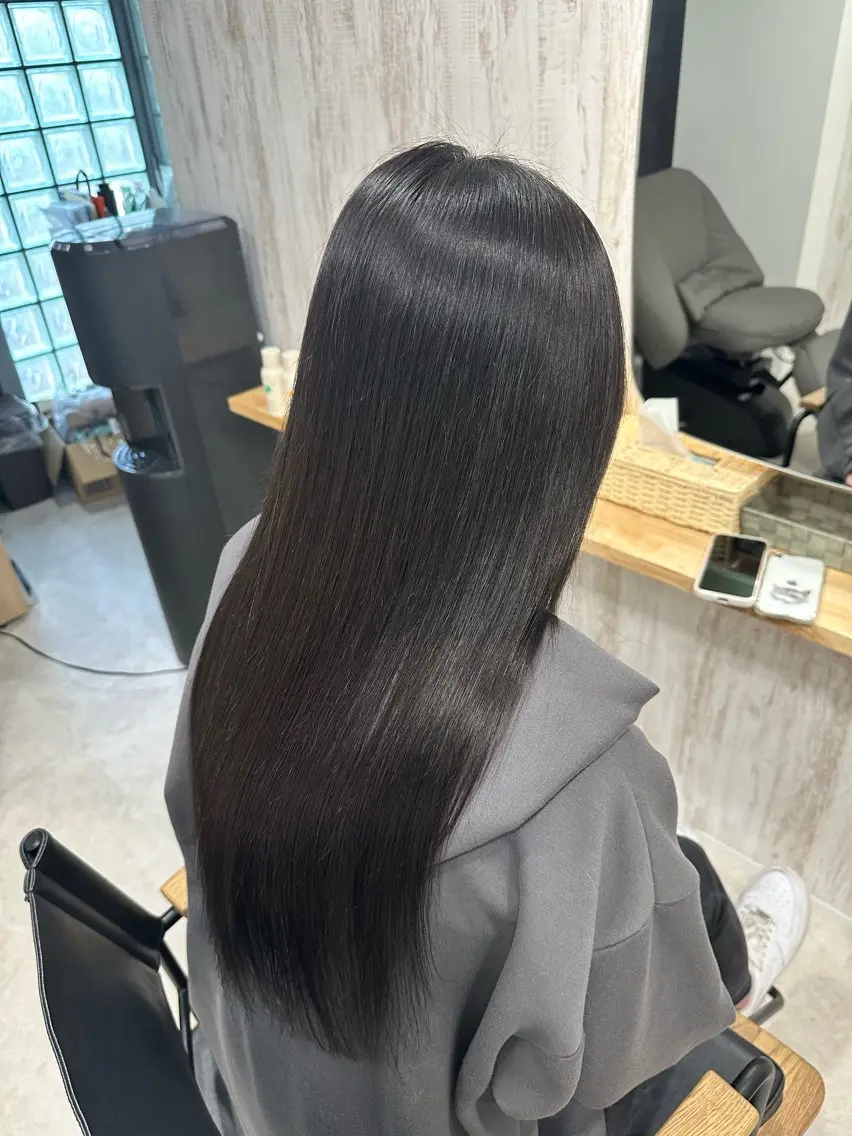 ロング カラー カット ヘアカラー トリートメント 鈴木 悠平のヘアスタイル