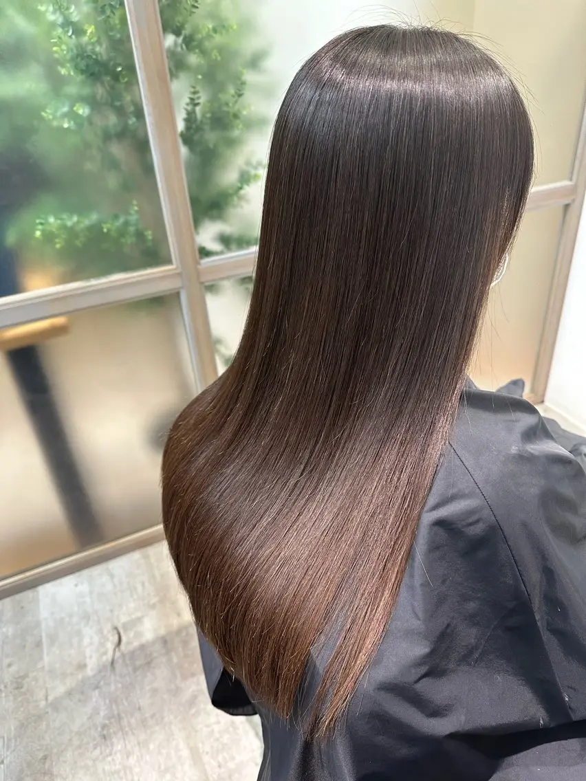 期間限定 カット‪✂︎‬+弱酸性縮毛矯正+TOKIOトリートメントの写真