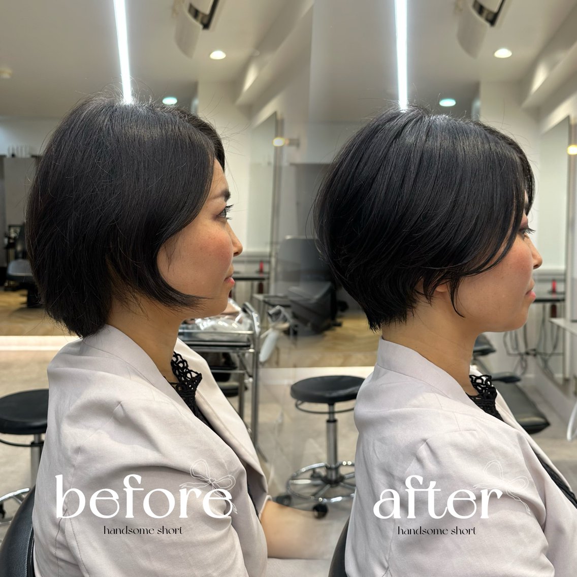 ショート ショートヘア あいこ/ショートカッ ト無料/銀座🌷のヘアスタイル