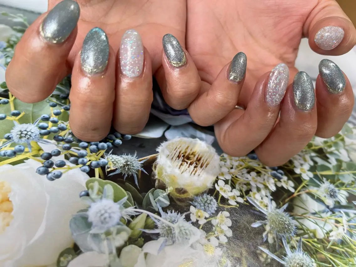 ネイル マグネットネイル 625nail 無料P有/春日白水のネイルデザイン